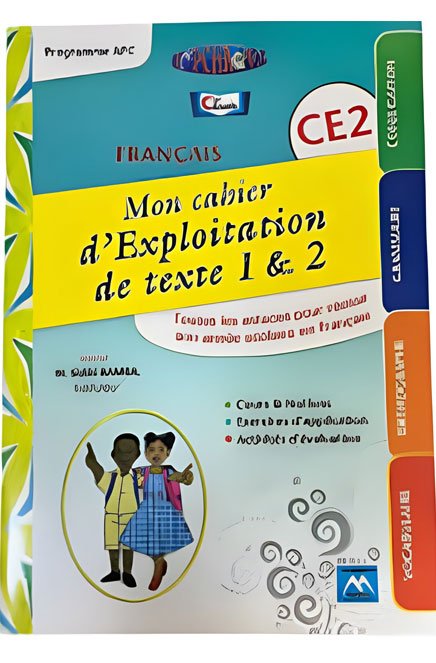 Mon cahier d'exploitation de texte 1 et 2 - CE2