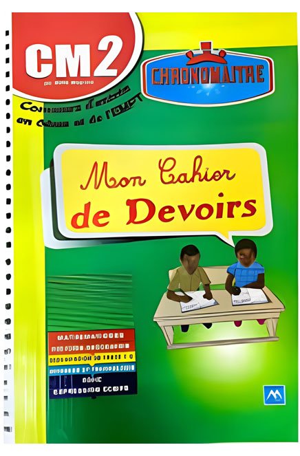 Mon cahier de devoir - CM2